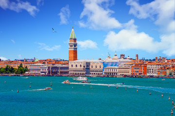 Canal and St. Marks in Venice