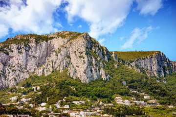 Mountains Over Capri