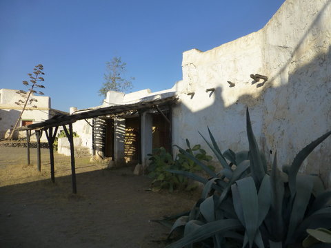 Poblado mexicano en desierto de Tabernas, Almeria. Andalucia, España