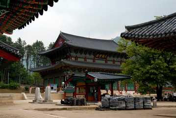 Obraz premium Beopjusa Buddhist Temple