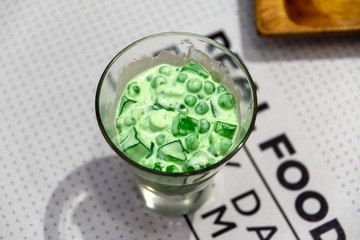 Favorite Traditional Filipino desert buko pandan