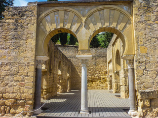 Naklejka premium Medina Azahara en Cordoba, Andalucia, España