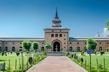 Jamia Masjid, mosque in Srinagar city, Jammu and Kashmir, India