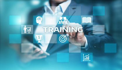 Training Webinar E-learning Skills Business Internet Technology Concept