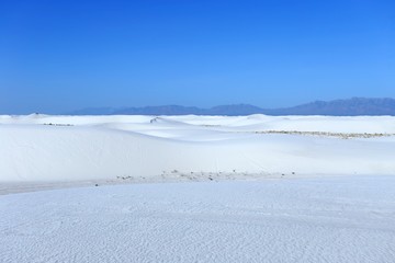 Obraz premium White Sands National Monument in New Mexico, USA 