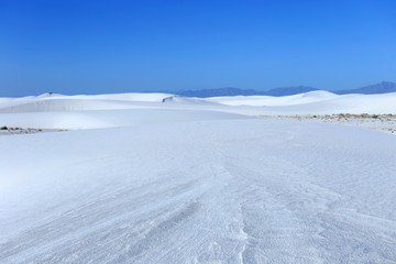 Fototapeta na wymiar White Sands National Monument in New Mexico, USA 