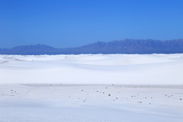 White Sands National Monument in New Mexico, USA	
