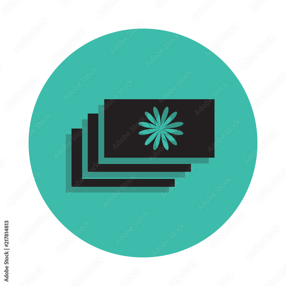 Poster envelopes icon. element of printing house for mobile concept and web apps icon. thin line icon with 