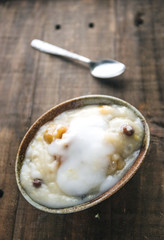 CHÈ BÀ BA – Vietnamese Dessert Soup w/ sweet potato, cassava, coconut milk 
