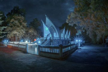 Wat Hin-Koung on night shot Near infrared