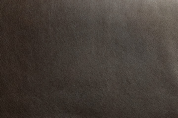 Surface of brown leatherette texture for background and empty space for text.
