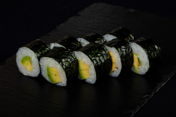 Japanese roll with avocado