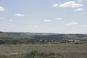 Пейзажи- селфи Земли... Россия; Саратовская обл. Татищевский район деревня Курдюм