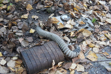 Fototapeta premium Chernobyl gas mask