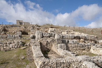 Fototapeta na wymiar antigua ciudad romana de Acinipo situada en Ronda provincia de Málaga