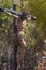 Hermandad de la Sed, semana santa de Sevilla, Jesús en la cruz