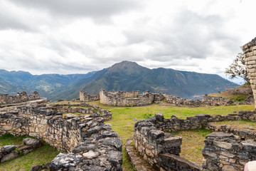 Fototapeta na wymiar kuelap ruins in the amazon region of Peru
