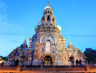 St Petersburg, Russia - Cathedral of Our Savior on spilled blood