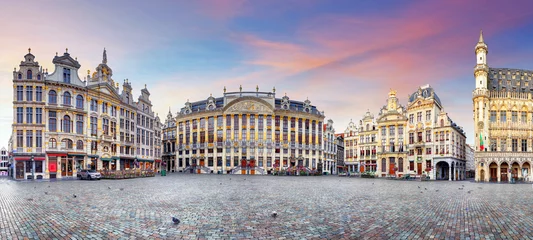Photo sur Plexiglas Bruxelles Panorama de Bruxelles, Belgique