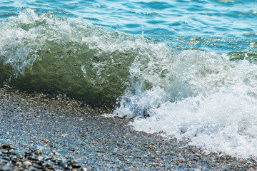sea waves as background