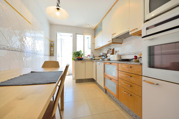 Apartment interior home. Kitchen House