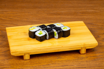 Delicious avocado rolls