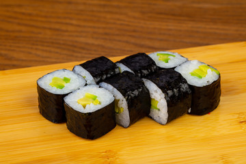 Delicious avocado rolls