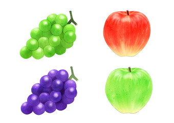 りんご・ぶどう