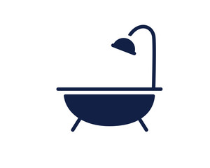 bathroom glyph icon , designed for web and app