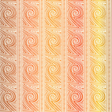 Maori tribal pattern vector seamless. African fabric texture. Traditional polynesian aboriginal art. Navajo background for boho textile blanket, wallpaper, wrapping paper and backdrop template.
