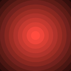 Kreise mit Farbverlauf rot
