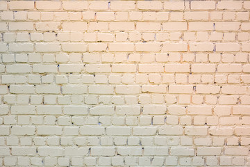Yellow stone bricks wall