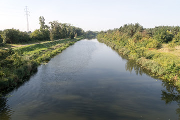 Fototapeta premium kanał królewski, warszawa