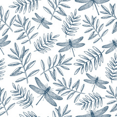 Floral seamless pattern. 
