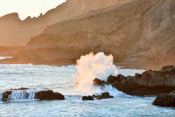 BIg Wave in the Ocean