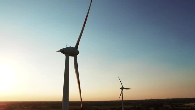 wind turbine against sky