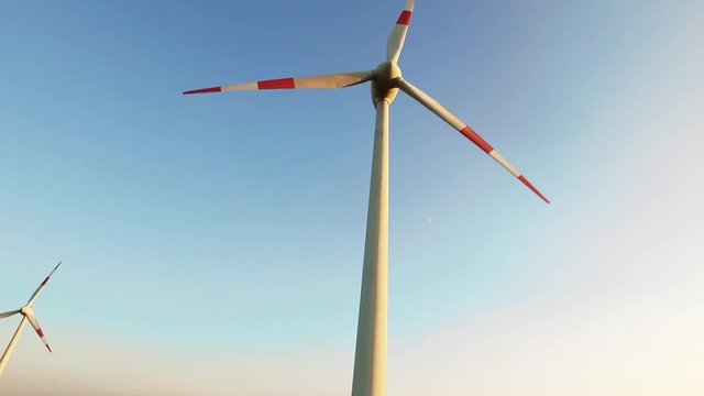 wind turbine against sky
