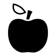 Obst und Früchte (Icon) - Apfel