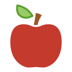 Obst und Früchte (Icon) - Apfel