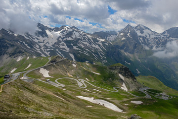 Fototapeta na wymiar Scenic surroundings near the Grossglockner high alpine road, Austria