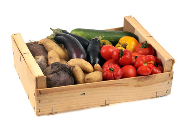 Le cageot de légumes