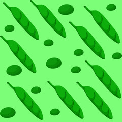 Pattern  pes  on the  background