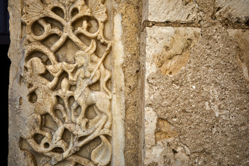 old wall in Italy