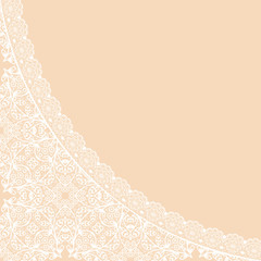 Background with lace