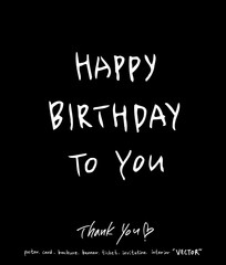 인사말 / 손으로 쓴 글씨체