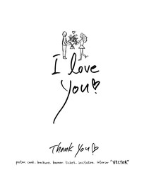 인사말 / 손으로 쓴 글씨체