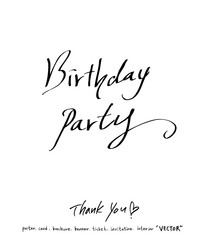 인사말 / 손으로 쓴 글씨체