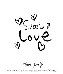 인사말 / 손으로 쓴 글씨체