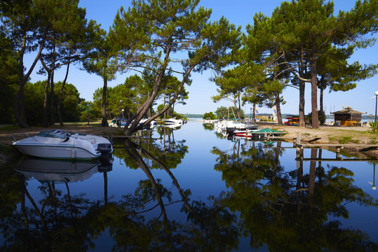marina lac de biscarosse