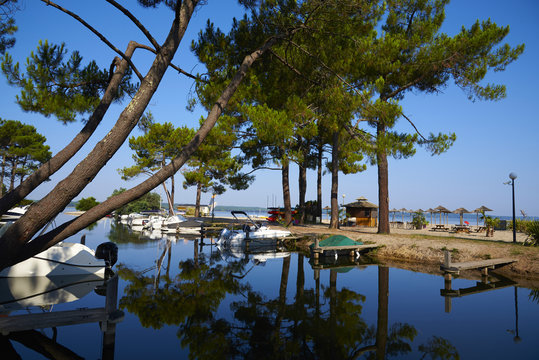 marina lac de biscarosse